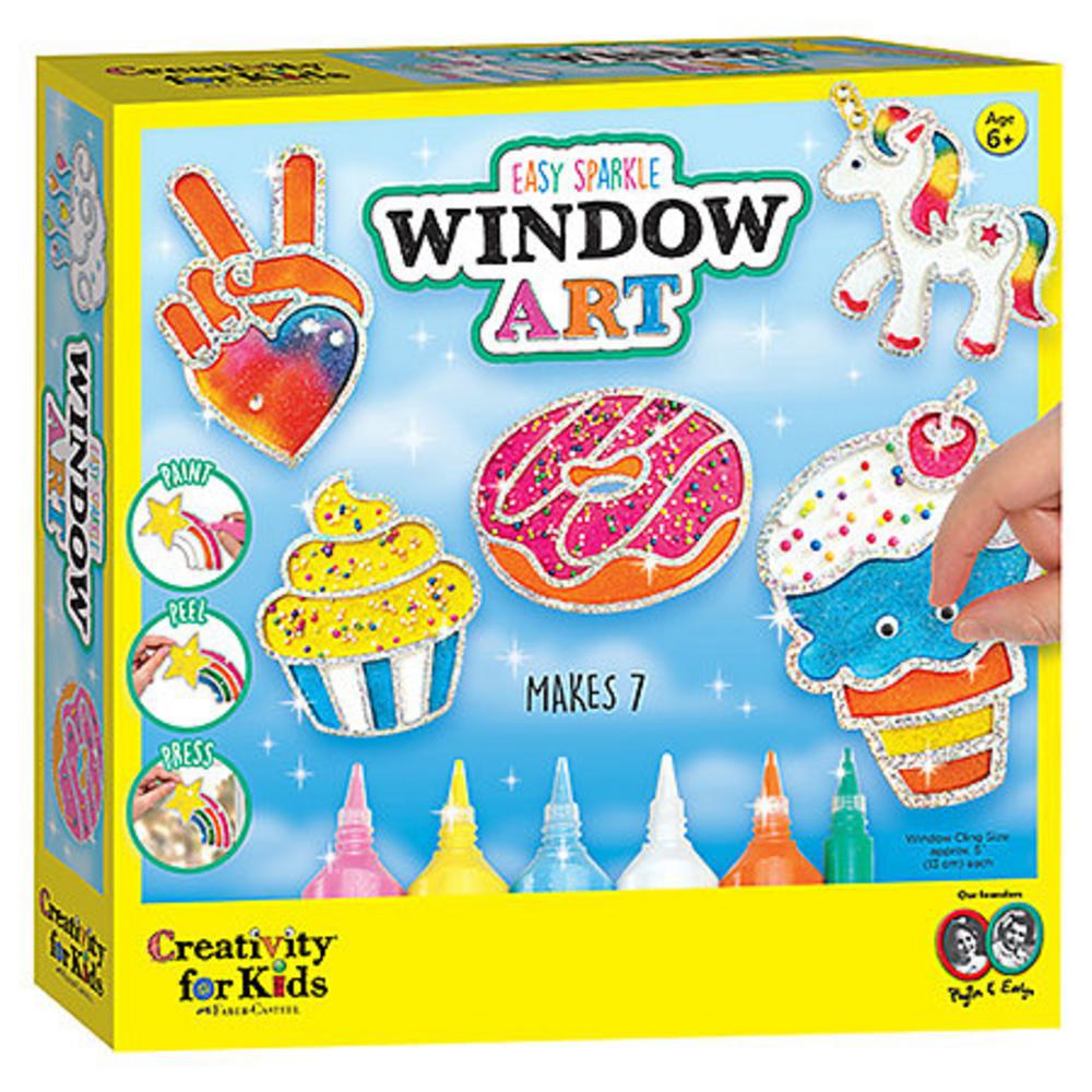 Craft Supplies, Art & School, Creativity for Kids, Easy, Sparkle, Window Art, Kit, 774557